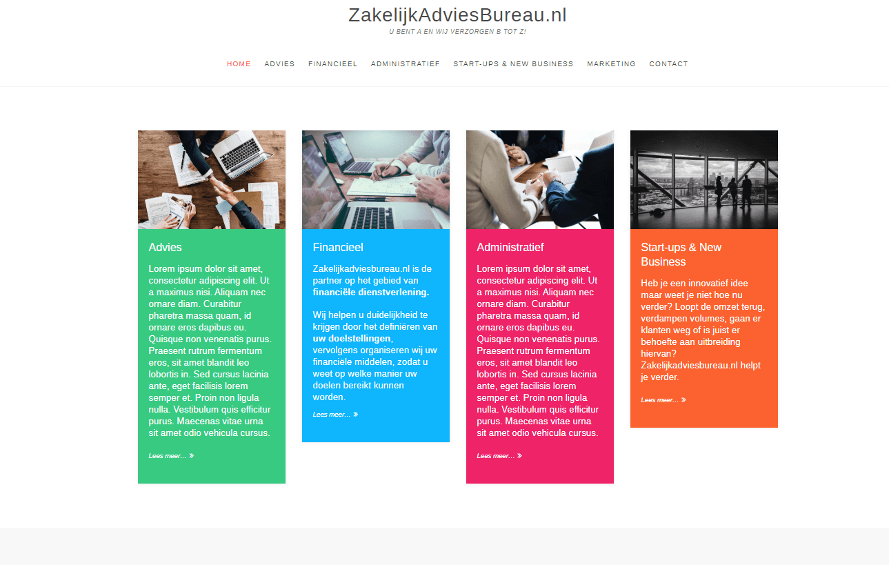 Zakelijk Advies Bureau by eConcepts Europe